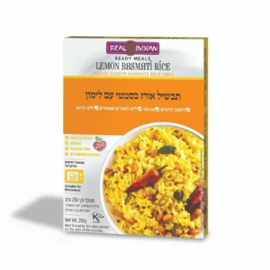 תבשיל אורז בסמטי עם לימון | 250 גרם | ריל אינדיאן תבשיל אורז בסמטי עם לימון | 250 גרם | ריל אינדיאן