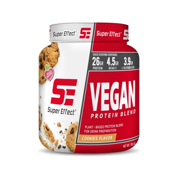 אבקת חלבון מהצומח בטעם עוגיות | 700 גרם | סופר אפקט