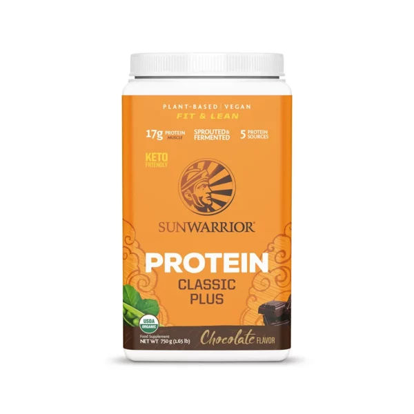 חלבון קלאסיק פלוס שוקולד | 750 גרם | סאן ווריאר