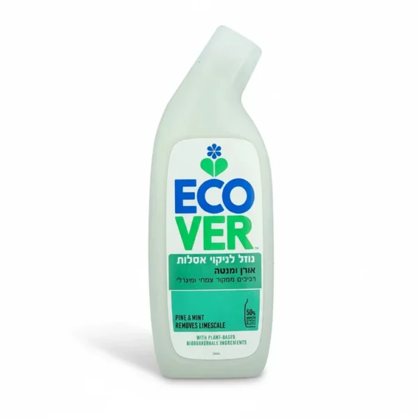 נוזל לניקוי אסלות בניחוח אורן ומנטה | 750 מ"ל | אקובר