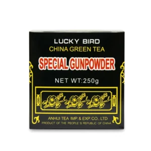 תה ירוק גנפאוודר | 250 גרם | לאקי בירד