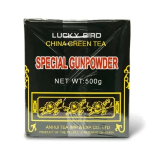 תה ירוק גנפאוודר | 500 גרם | לאקי בירד