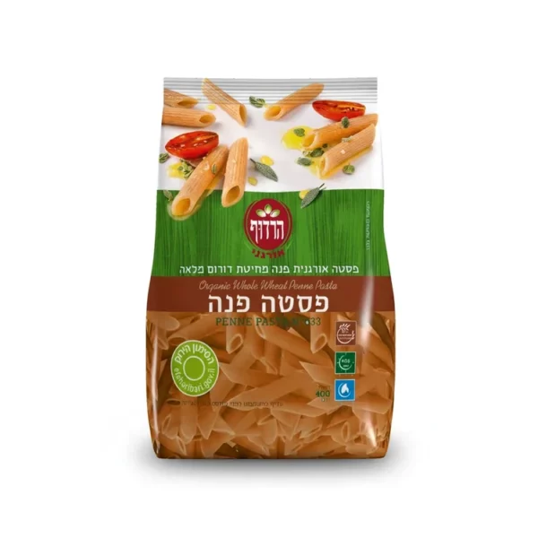 פסטה אורגנית פנה מחיטת דורום מלאה | 500 גרם | הרדוף