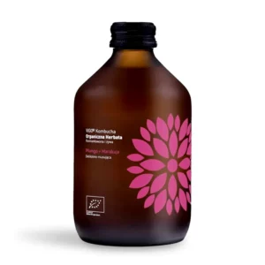 משקה קמבוצ'ה אורגני תוסס מנגו ופסיפלורה | 330 מ"ל | ויגו קמבוצ'ה