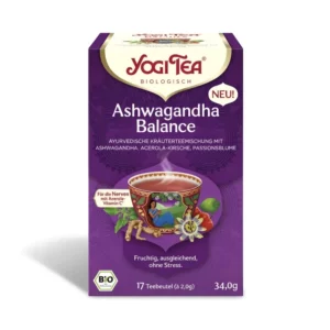 חליטת תה עם אשווגנדה אסטרולה ופרחי פסיפלורה | 17 שקיקים | יוגי תה