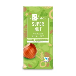 שוקולד ממתק קקאו עם אגוזי לוז אורגני | 80 גרם | אייצ׳וק