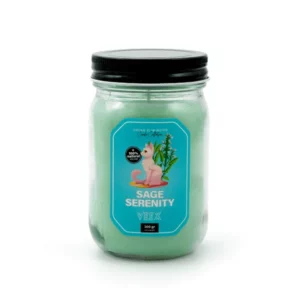 נר מנטרל ריח 100% טבעי שלווה | 300 גרם | ויקס נר מנטרל ריח 100% טבעי שלווה | 300 גרם | ויקס