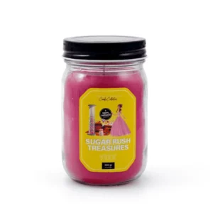 נר מנטרל ריח 100% טבעי אוצרות סוכר | 300 גרם | ויקס נר מנטרל ריח 100% טבעי אוצרות סוכר | 300 גרם | ויקס