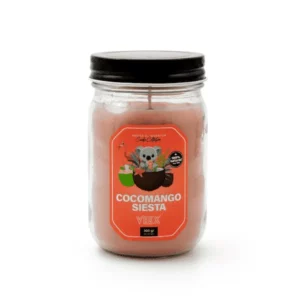 נר מנטרל ריח 100% טבעי חגיגת קקאו ומנגו | 300 גרם | ויקס נר מנטרל ריח 100% טבעי חגיגת קקאו ומנגו | 300 גרם | ויקס