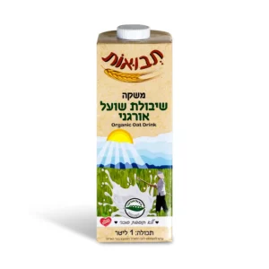 משקה שיבולת שועל אורגני | 1 ליטר | תבואות
