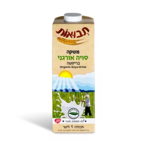 משקה סויה אורגני בריסטה | 1 ליטר | תבואות