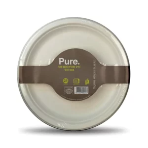 צלחת עגולה גדולה | 25 יח' | פיור צלחת עגולה גדולה | 25 יח' | פיור