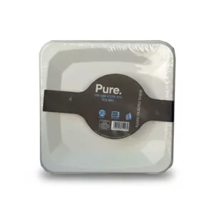 צלחת מרובעת בינונית | 20 יח' | פיור צלחת מרובעת בינונית | 20 יח' | פיור