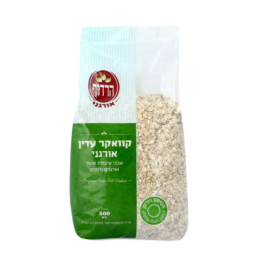 קוואקר עדין אורגני | 500 גרם | הרדוף
