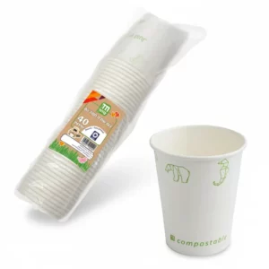 כוס שתיה חמה | 40 יח' | חד קולוגי כוס שתיה חמה | 40 יח' | חד קולוגי