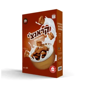 קראנצ'י דגנים פריכים במילוי קרם בטעם נוגט | 600 גרם | ריפרש