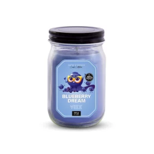 נר מנטרל ריח 100% טבעי בלוברי דרים | 300 גרם | וויקס נר מנטרל ריח 100% טבעי בלוברי דרים | 300 גרם | וויקס