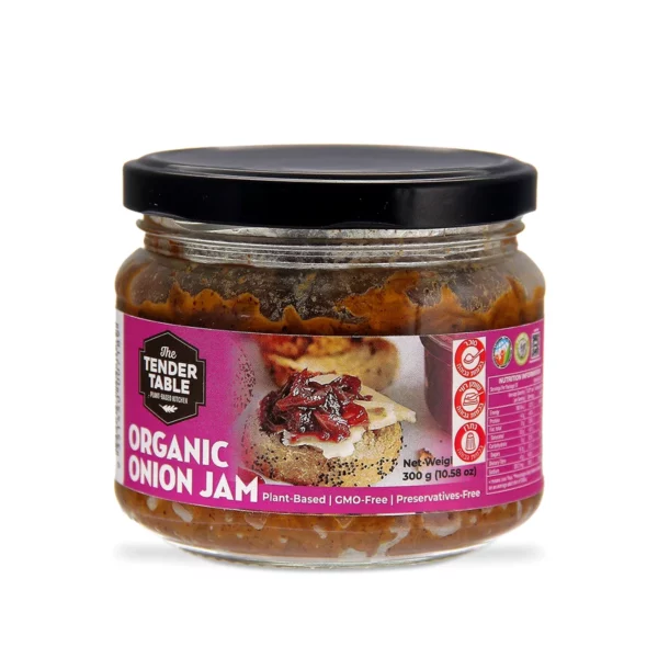 קונפי בצל מתובל אורגני | 300 גרם | טנדר טייבל