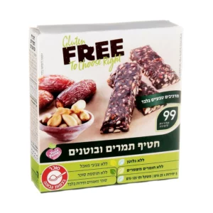 חטיף תמרים ובוטנים | 5*25 גרם | פרי