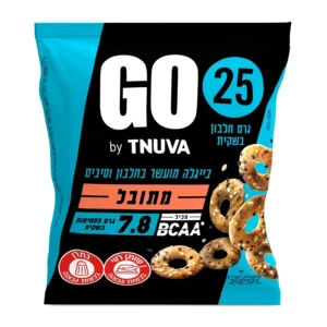 בייגלה מעושר בחלבון וסיבים מתובל | 50 גרם | גו תנובה בייגלה מעושר בחלבון וסיבים מתובל | 50 גרם | גו תנובה