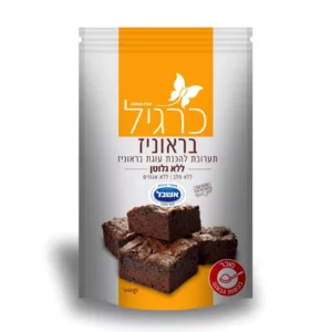 בראוניז תערובת להכנת עוגת בראוניז ללא גלוטן | 400 גרם | כרגיל בראוניז תערובת להכנת עוגת בראוניז ללא גלוטן | 400 גרם | כרגיל