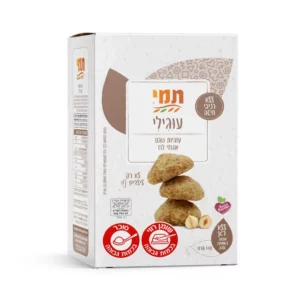 עוגילי עוגיות נוגט אגוזי לוז | 140 גרם | תמי