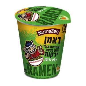 ראמן אטריות אורז חום בטעם ירקות ללא גלוטן | 55 גרם | נוטה זן