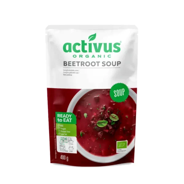 מרק סלק אורגני | 400 גרם | אקטיבוס